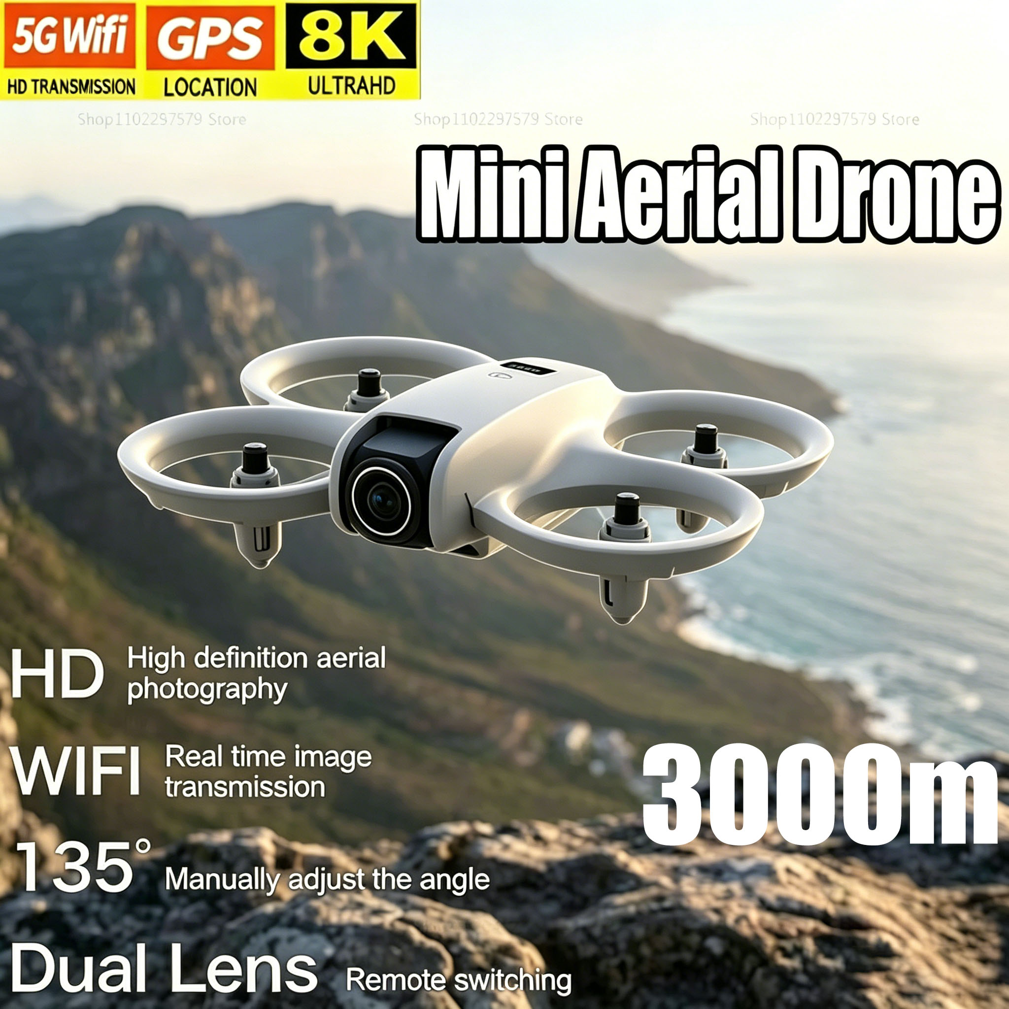 Drone Lidar - Mini Drone with 8K HD Camera
