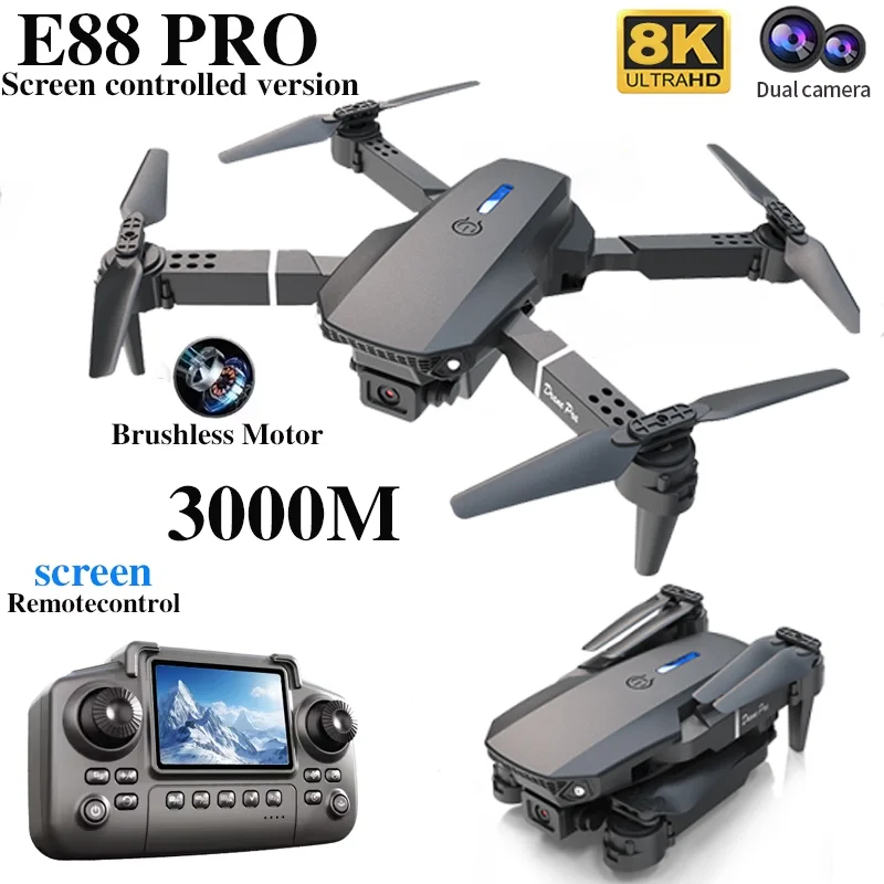 Professional E88 PRO Drone wit - огляд і ціна Drone Photogrammetry