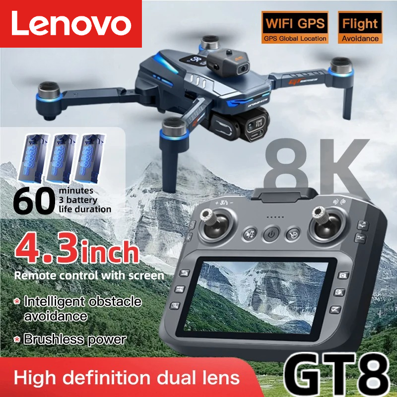 Lenovo GT8 Drone 8K Profession - огляд і ціна Drone Photogrammetry