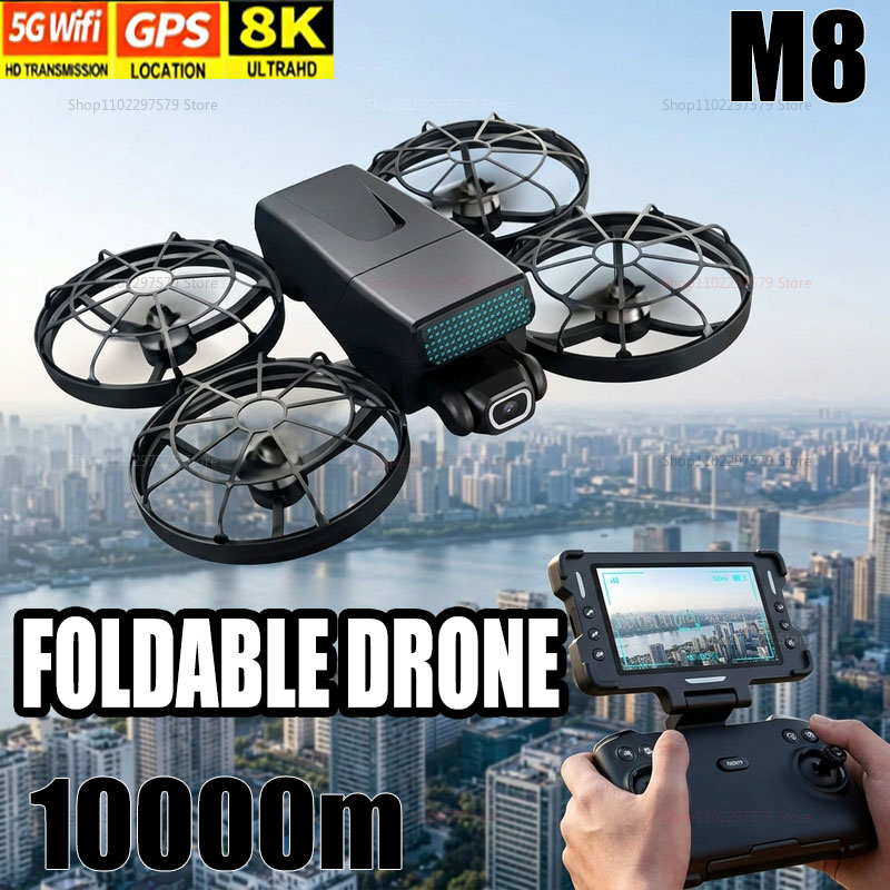 New Drones M8 GPS 8K Professio - огляд і ціна Drone Photogrammetry