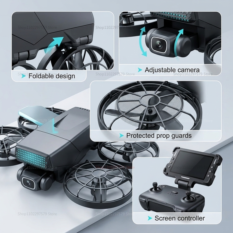 New Drones M8 GPS 8K Professio - огляд і ціна Drone Photogrammetry