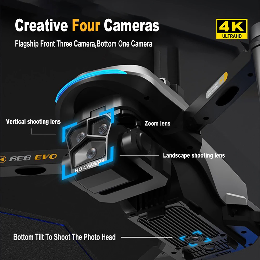 AE8 EVO Drone GPS 8K Professio - огляд і ціна Drone Multispectral
